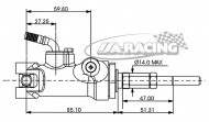 BRZDOVÝ VÁLEČEK AP RACING - 21,8mm